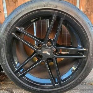 19x12 rears 18x9.5 fronts oem z06 rims