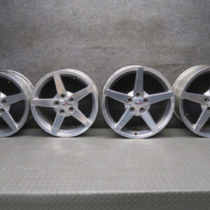 05-08 CHEVROLET CORVETTE C6 SET OF 4 ALLOY R18" R19" WHEEL RIM 18x8.5 19x10 OEM